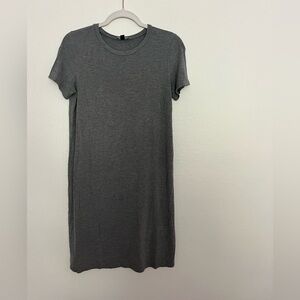 Express shift gray dress